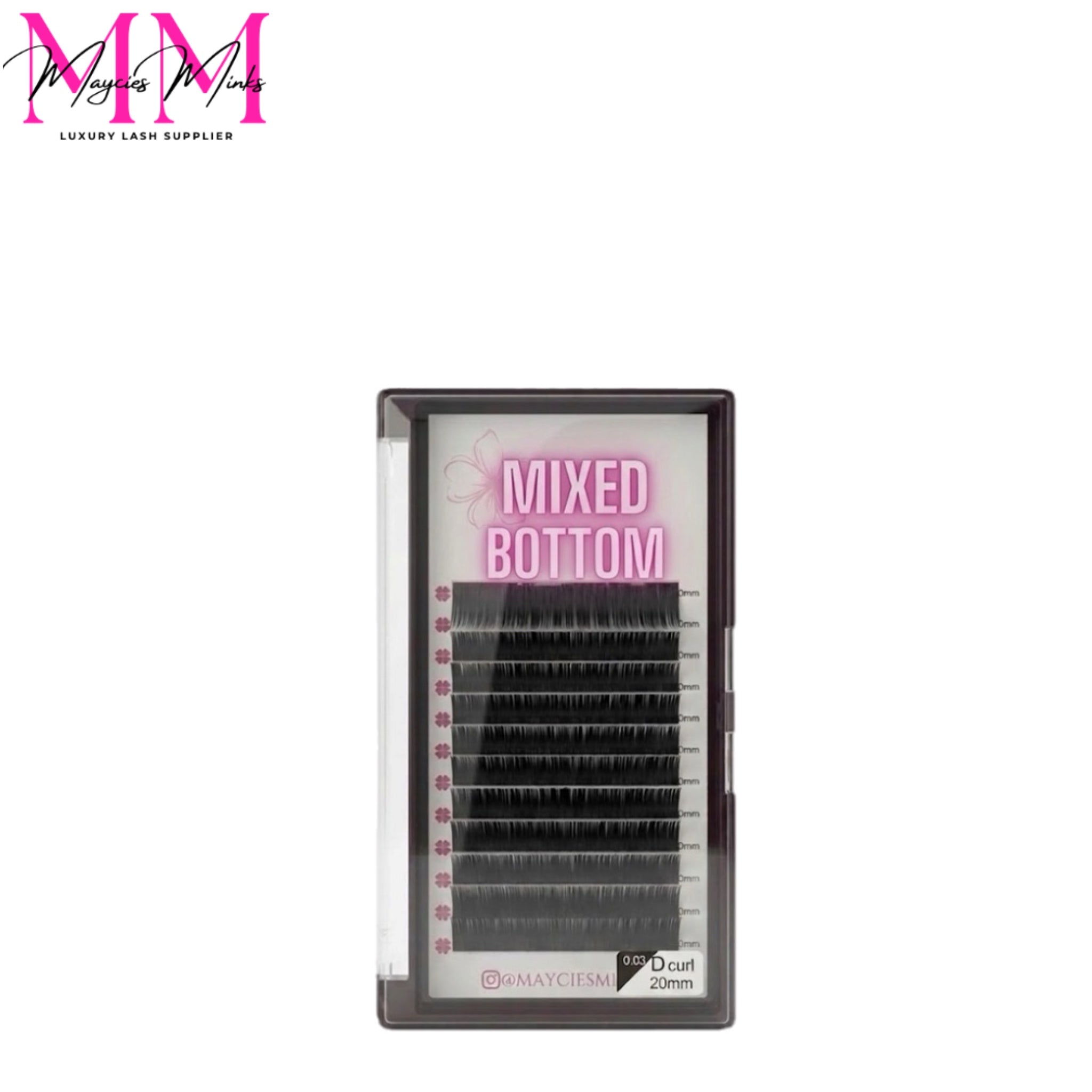 Mixed Bottom Lash Trays